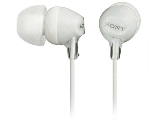 Гарнитуры SONY MDR-EX15AP белый